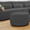 pouf tissu bouclete doux alicia m