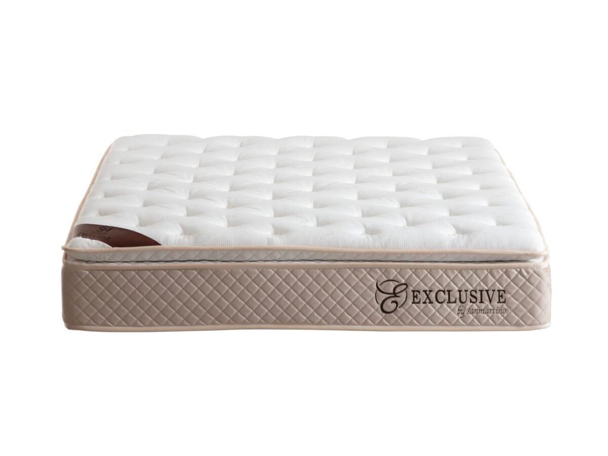 matelas ressort ensaches 160x200 surmatelas integre beige