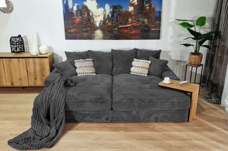 canape eva doudou noir sofastyle